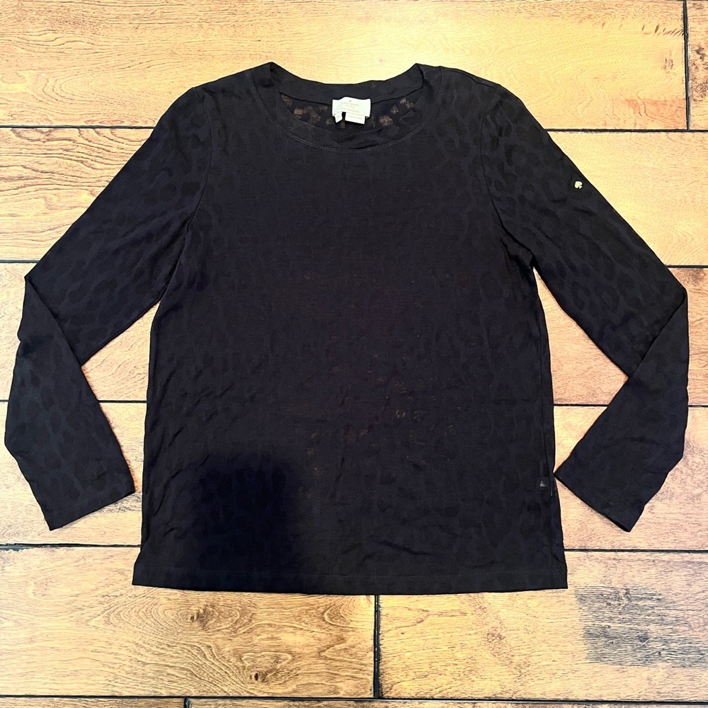 Kate Spade Leopard Mesh Top - Activewear Collection